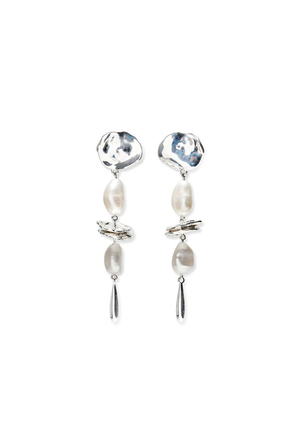 SILVER MINE EARRINGS