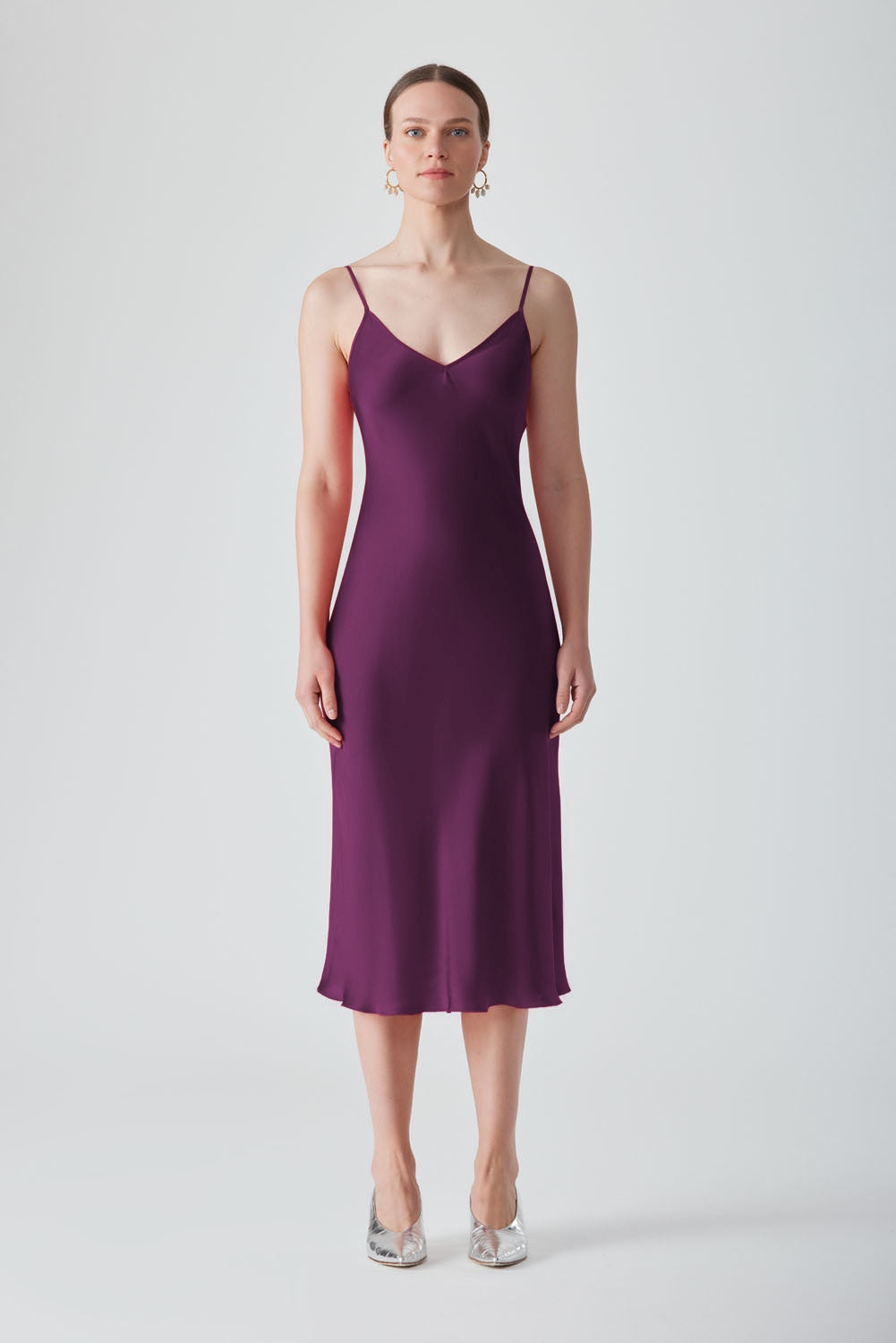 MASTANI SLIP - AUBERGINE