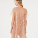 UMA EMBELLISHED DRESS - NUDE