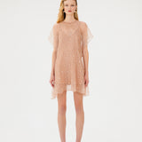 UMA EMBELLISHED DRESS - NUDE