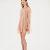 UMA EMBELLISHED DRESS - NUDE
