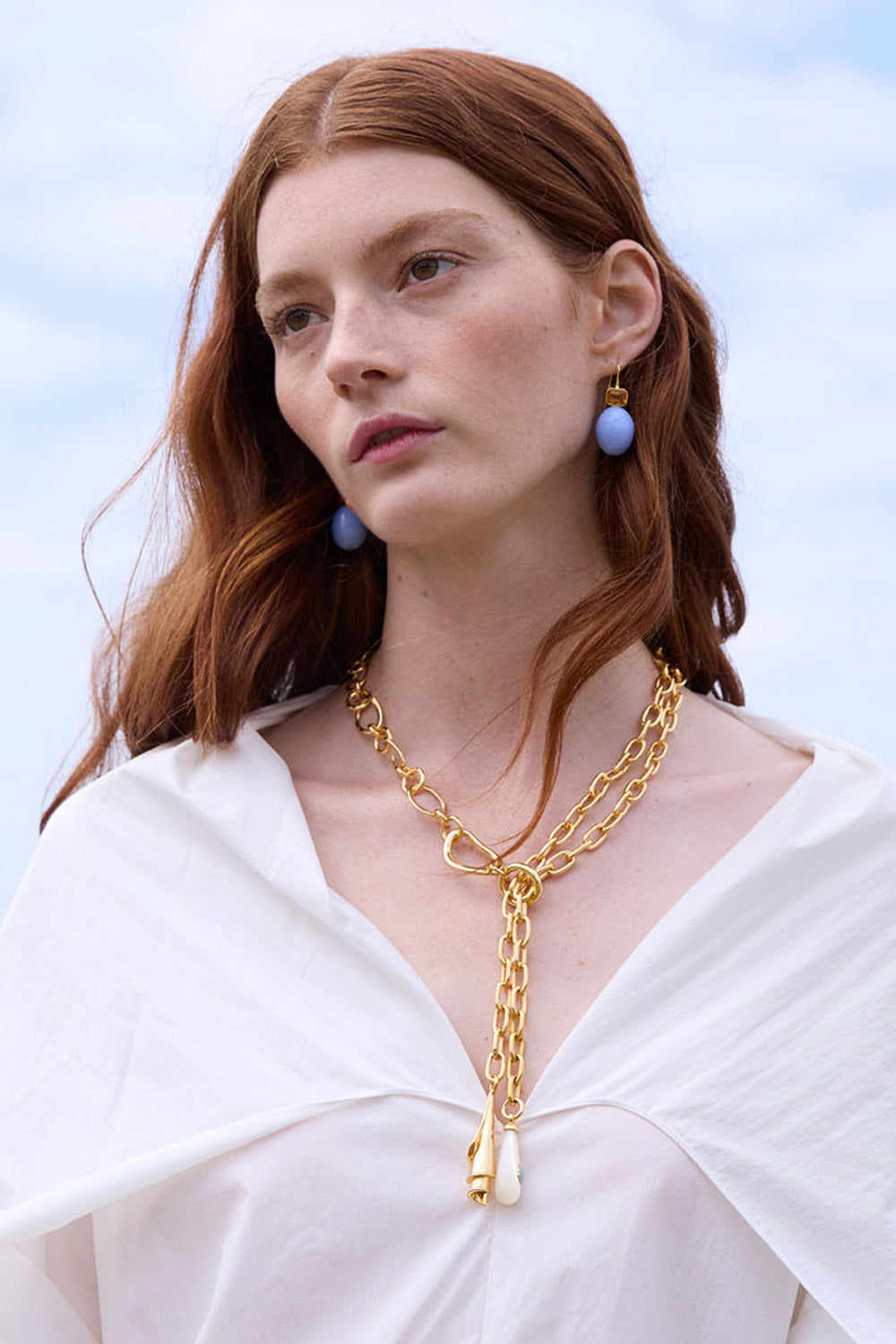 SPIRAL SHELL NECKLACE