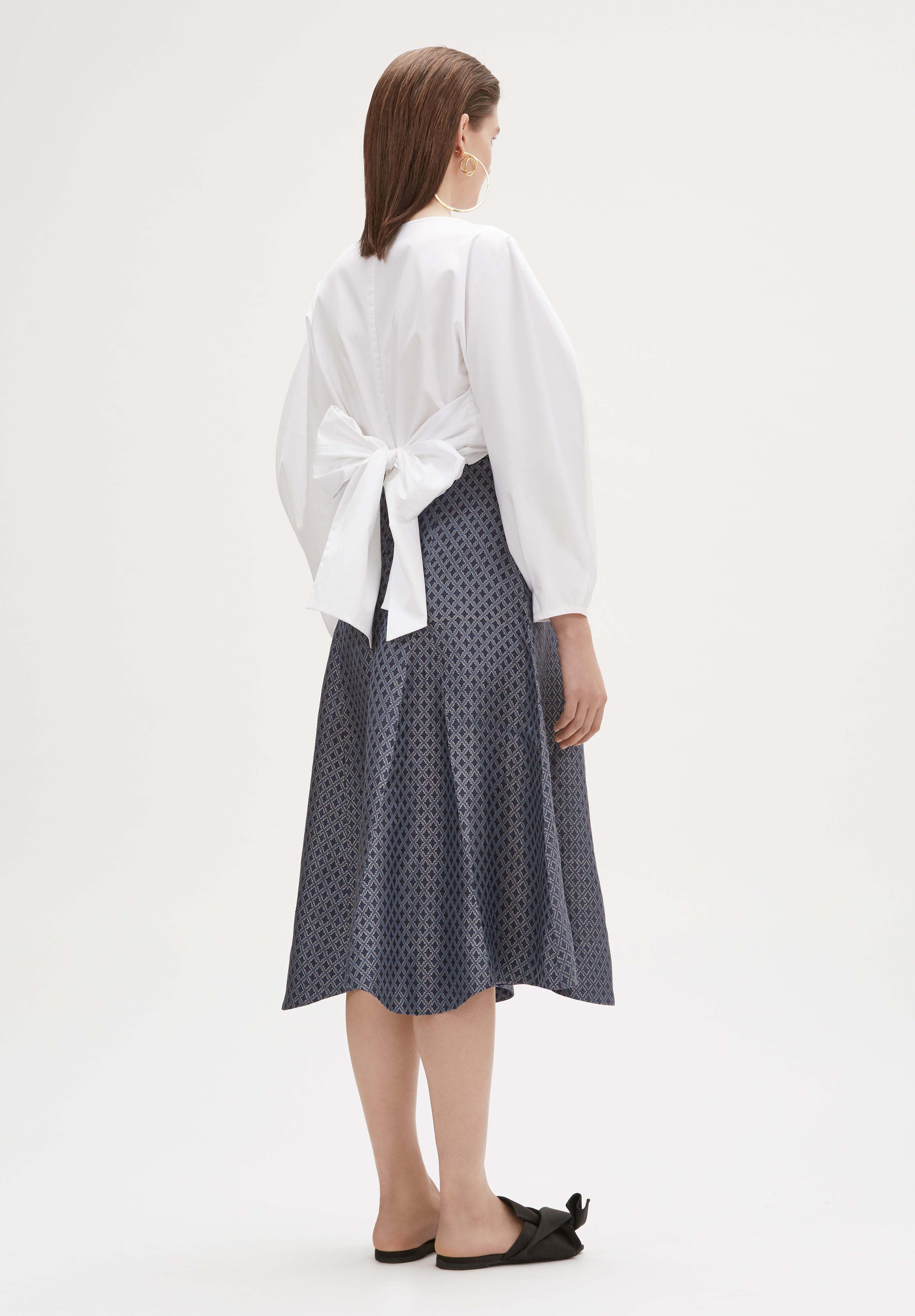 Fatin Hand-Embroidered Skirt