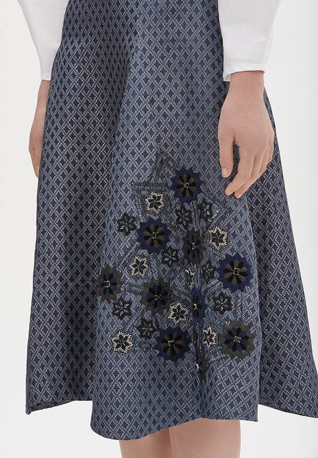 Fatin Hand-Embroidered Skirt
