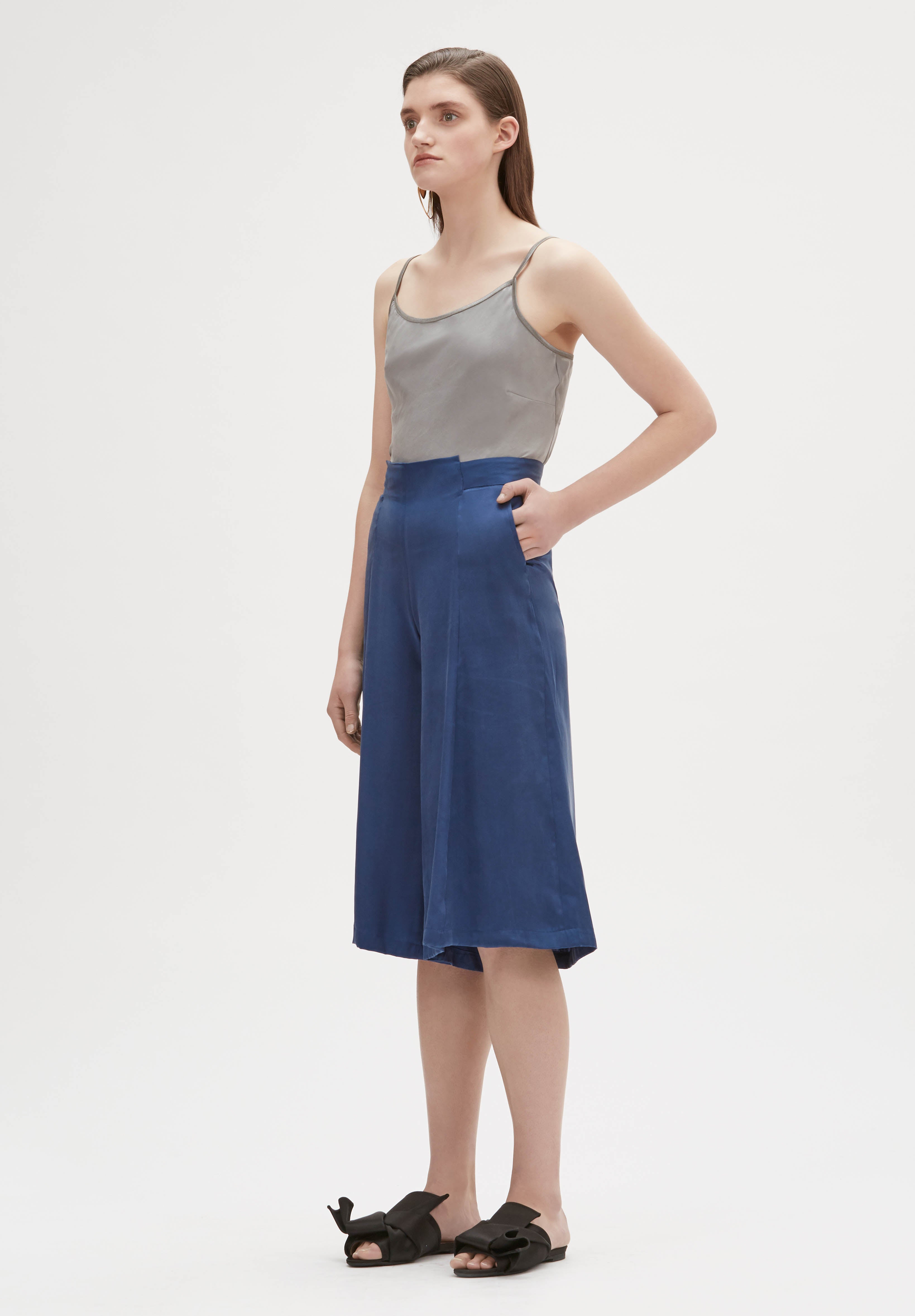 Ganges silk culottes