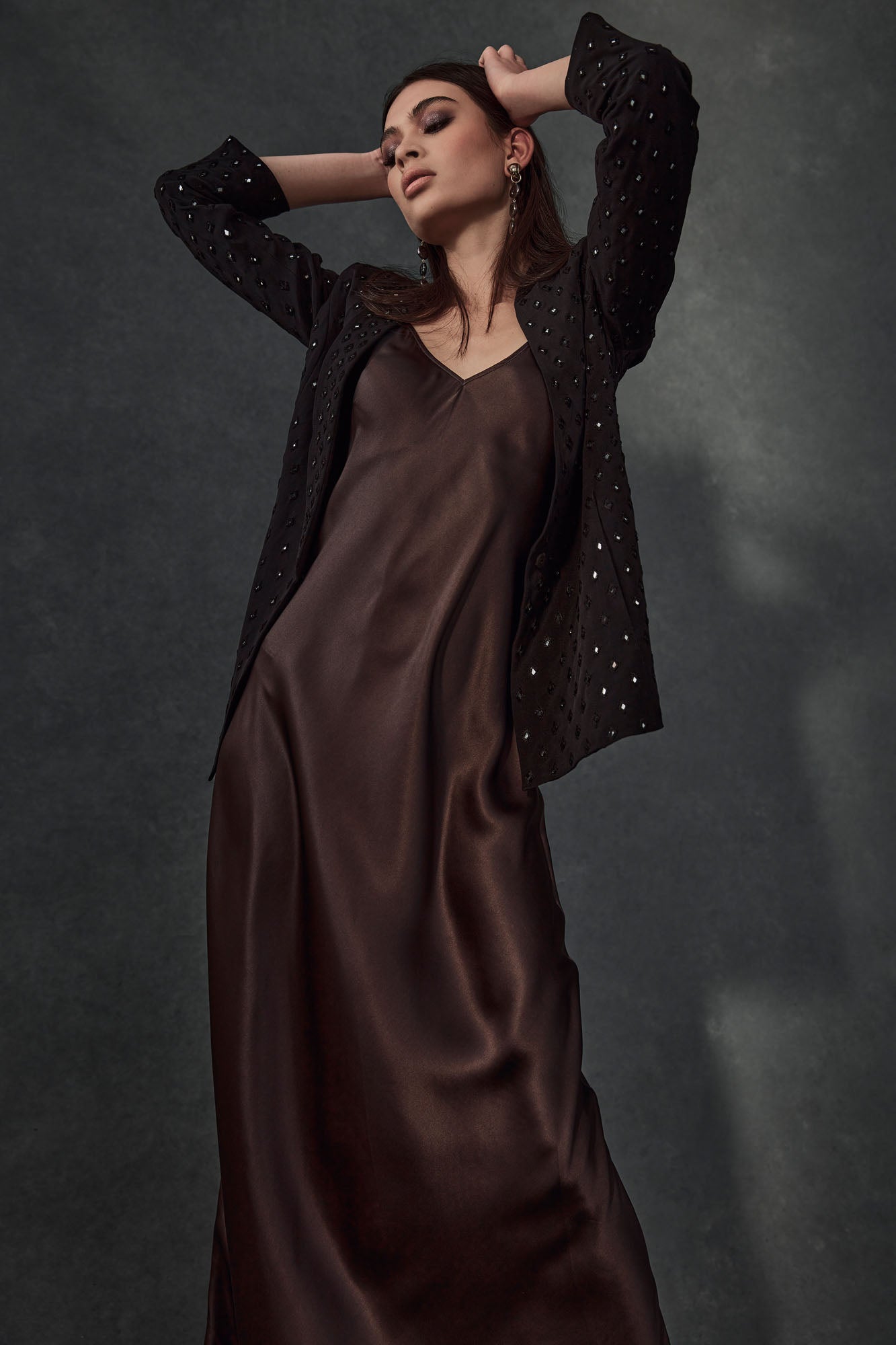 MASTANI MAXI SLIP - SHADOW