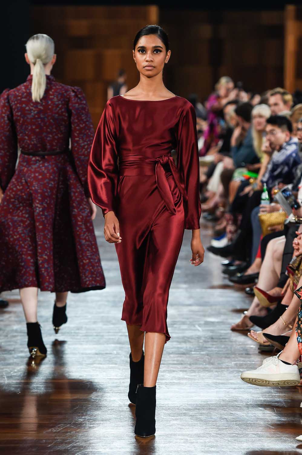 MASTANI SLIP - MERLOT- HEAVIER SILK