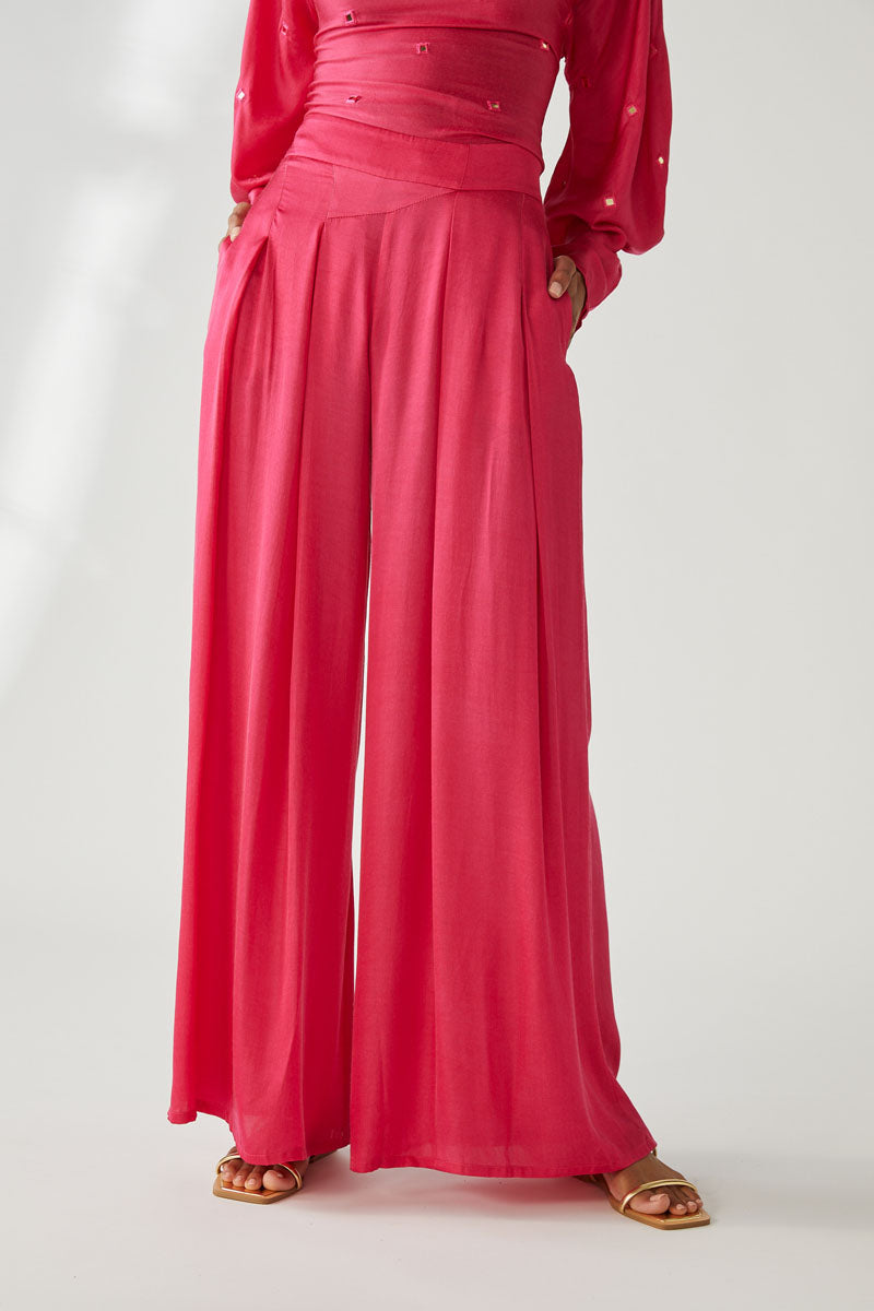SUFIA PANTS - MAGENTA